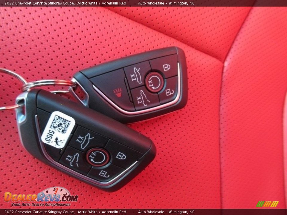 Keys of 2022 Chevrolet Corvette Stingray Coupe Photo #20