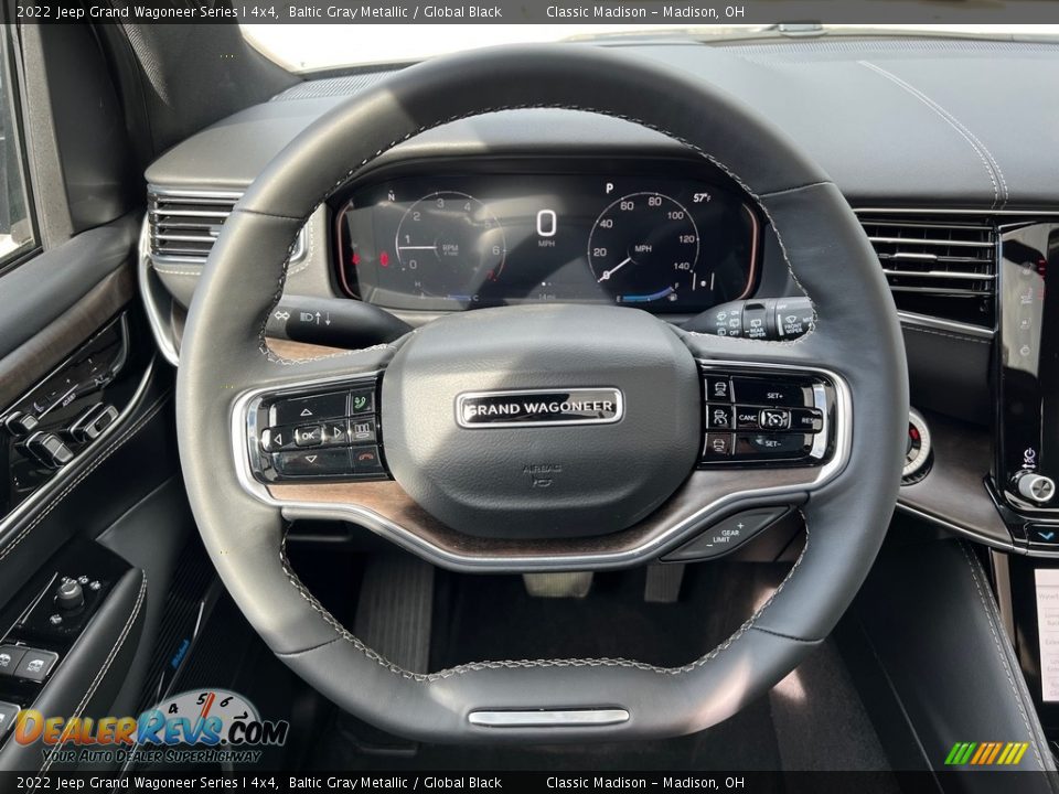 2022 Jeep Grand Wagoneer Series I 4x4 Steering Wheel Photo #9