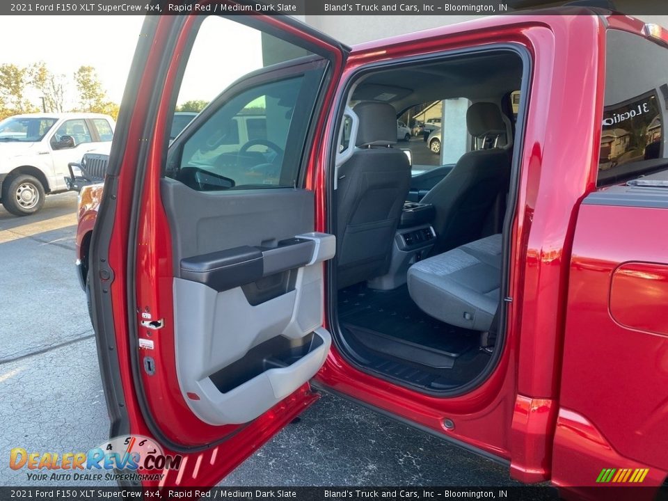 2021 Ford F150 XLT SuperCrew 4x4 Rapid Red / Medium Dark Slate Photo #33