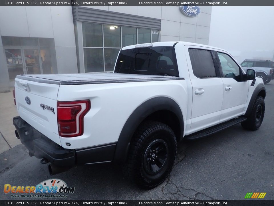 2018 Ford F150 SVT Raptor SuperCrew 4x4 Oxford White / Raptor Black Photo #2