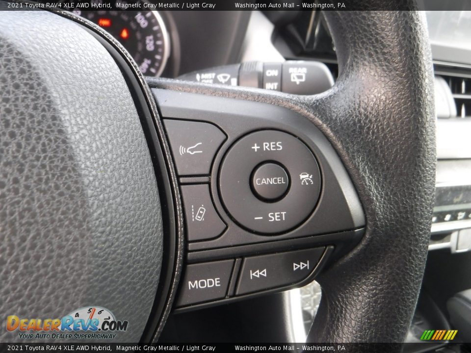 2021 Toyota RAV4 XLE AWD Hybrid Steering Wheel Photo #8