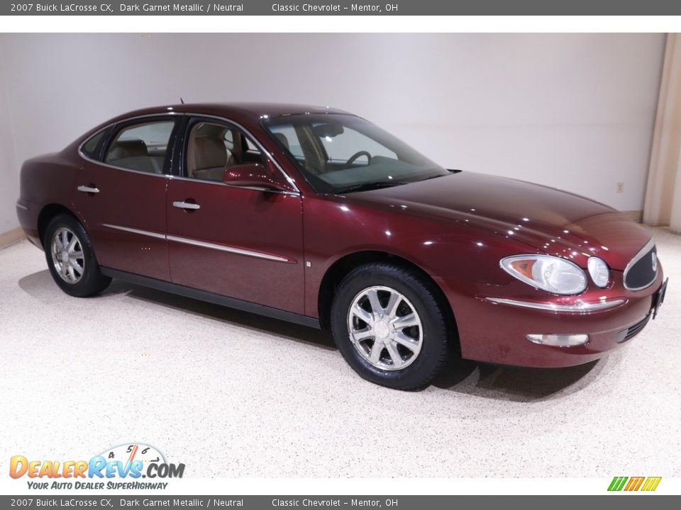 2007 Buick LaCrosse CX Dark Garnet Metallic / Neutral Photo #1