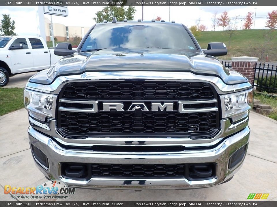 2022 Ram 3500 Tradesman Crew Cab 4x4 Olive Green Pearl / Black Photo #2