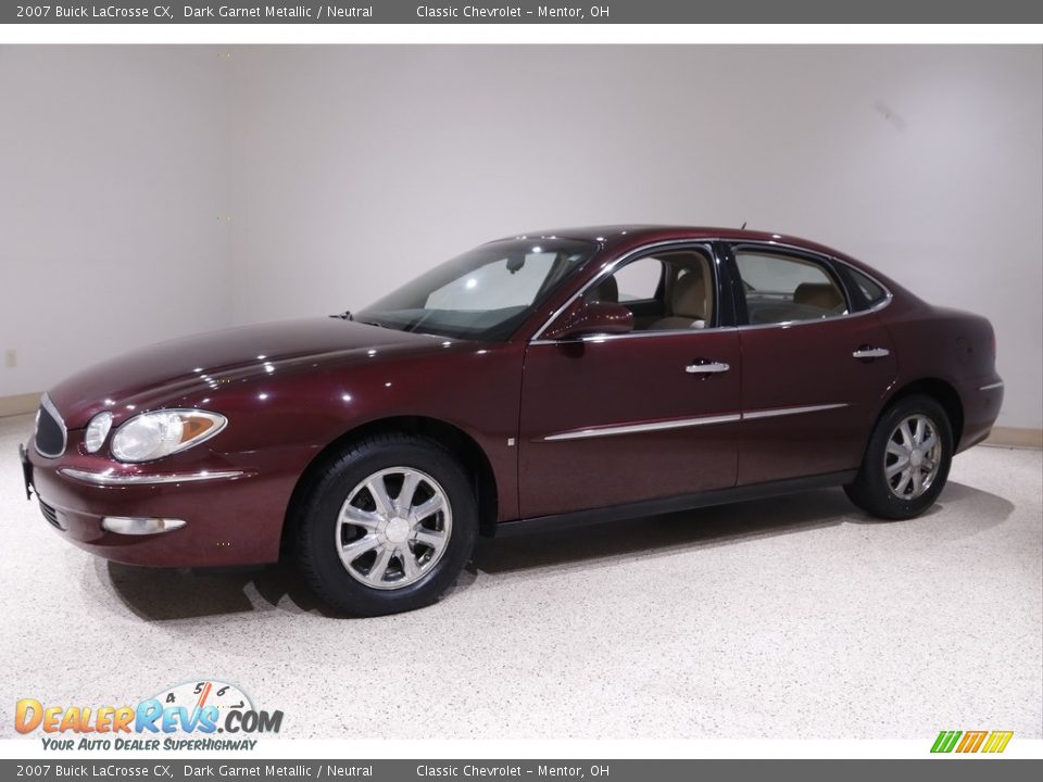 2007 Buick LaCrosse CX Dark Garnet Metallic / Neutral Photo #3