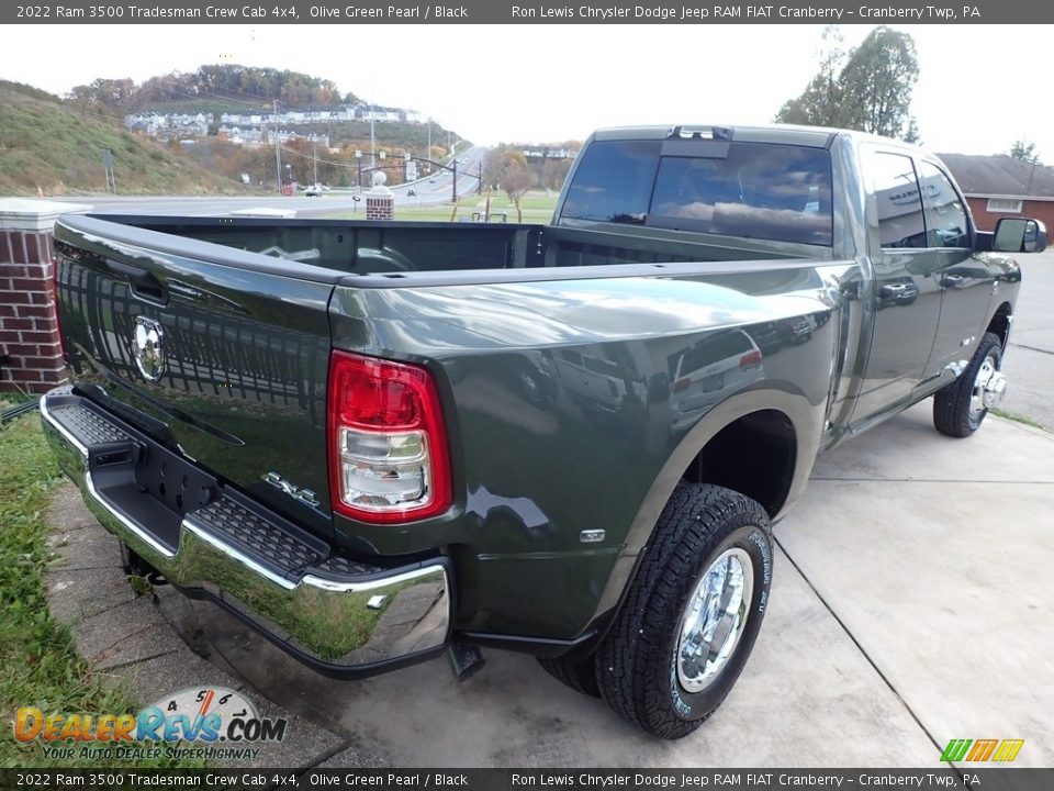 Olive Green Pearl 2022 Ram 3500 Tradesman Crew Cab 4x4 Photo #4