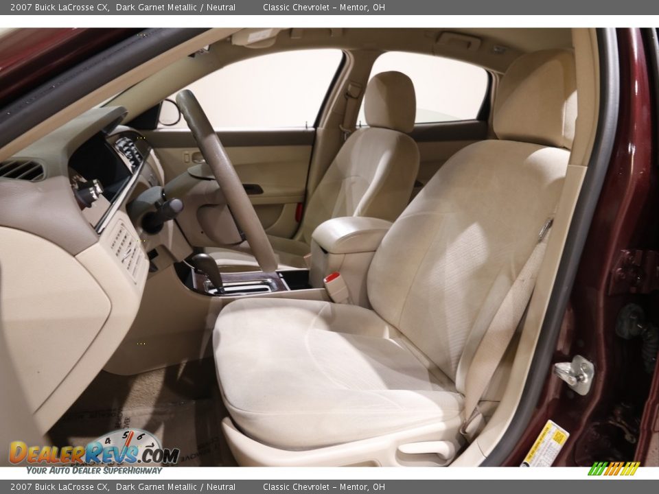 2007 Buick LaCrosse CX Dark Garnet Metallic / Neutral Photo #5