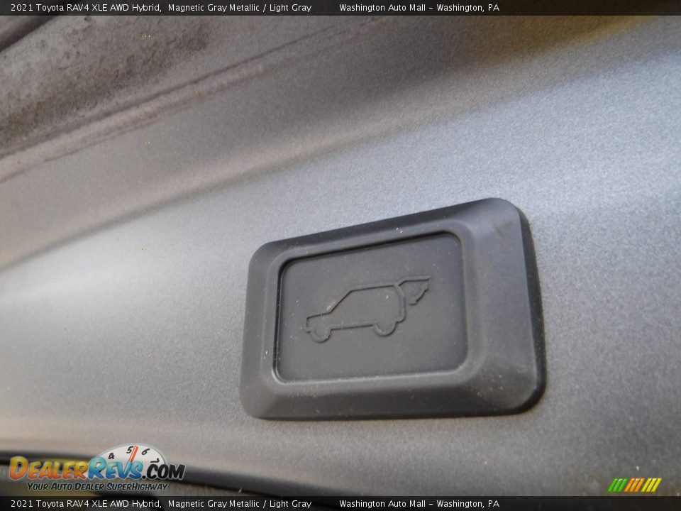 2021 Toyota RAV4 XLE AWD Hybrid Magnetic Gray Metallic / Light Gray Photo #27