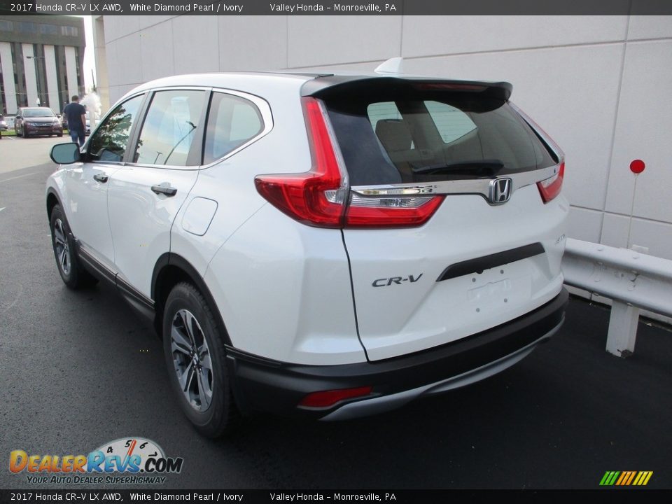 2017 Honda CR-V LX AWD White Diamond Pearl / Ivory Photo #3