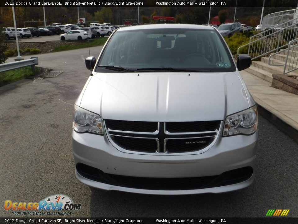 2012 Dodge Grand Caravan SE Bright Silver Metallic / Black/Light Graystone Photo #8