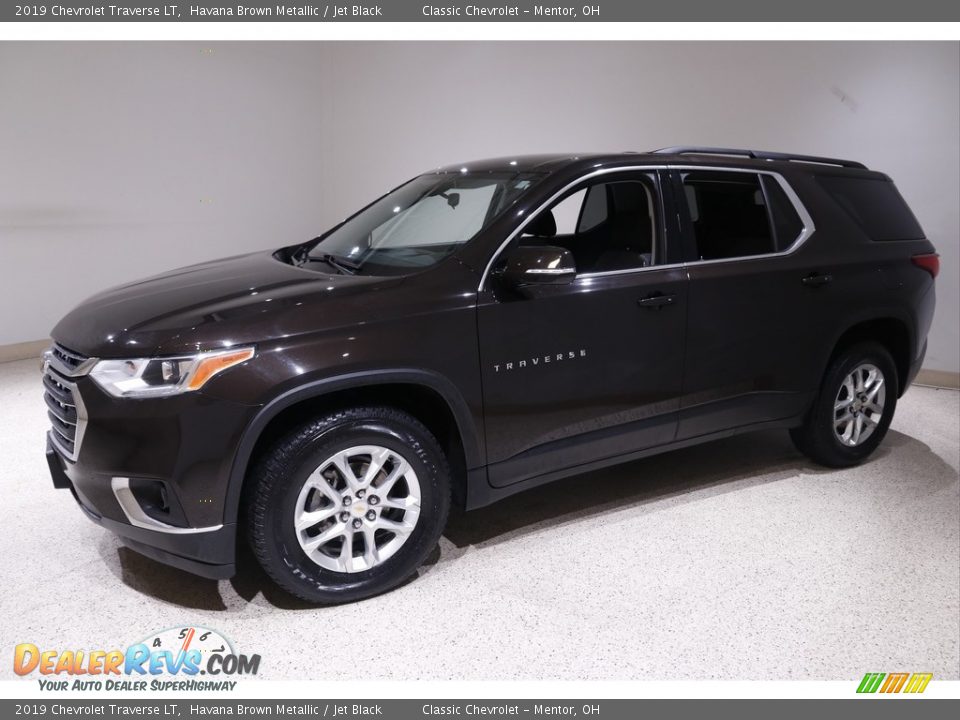 2019 Chevrolet Traverse LT Havana Brown Metallic / Jet Black Photo #3