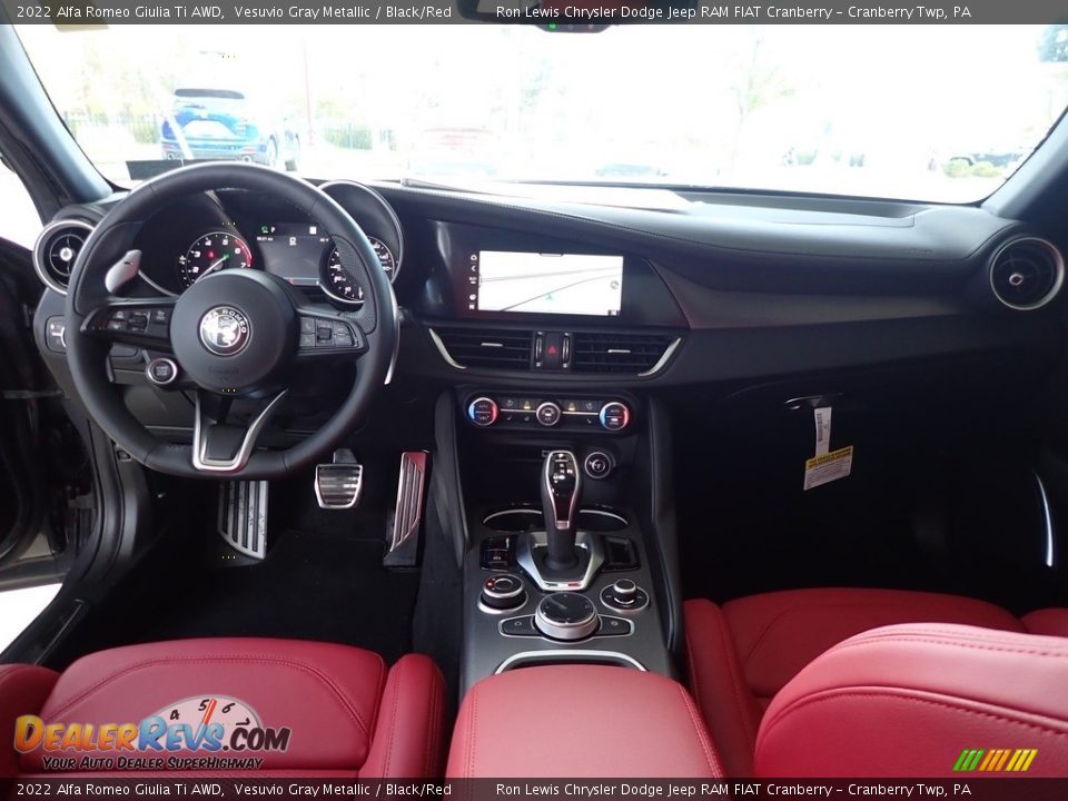 Front Seat of 2022 Alfa Romeo Giulia Ti AWD Photo #14