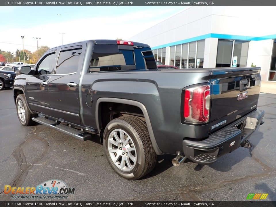 Dark Slate Metallic 2017 GMC Sierra 1500 Denali Crew Cab 4WD Photo #4