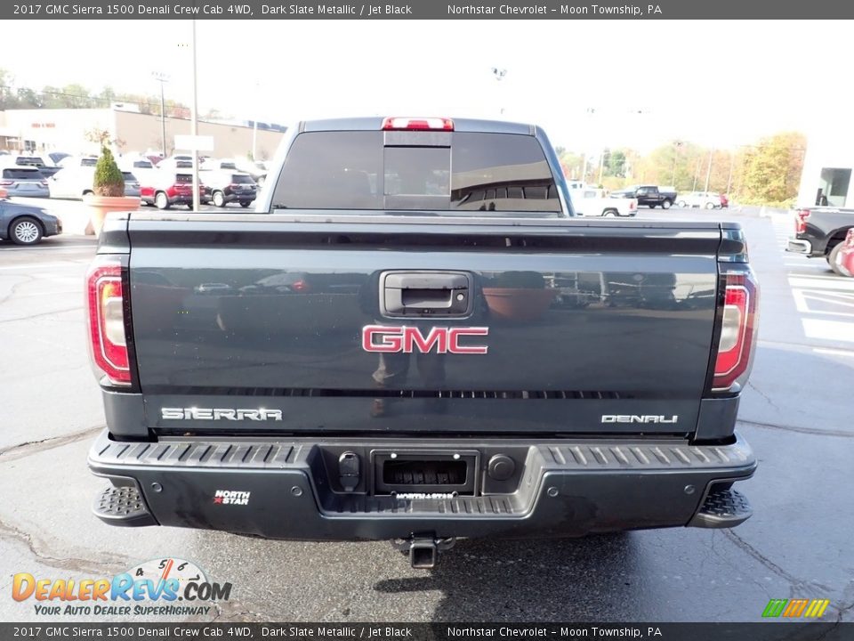 2017 GMC Sierra 1500 Denali Crew Cab 4WD Dark Slate Metallic / Jet Black Photo #6