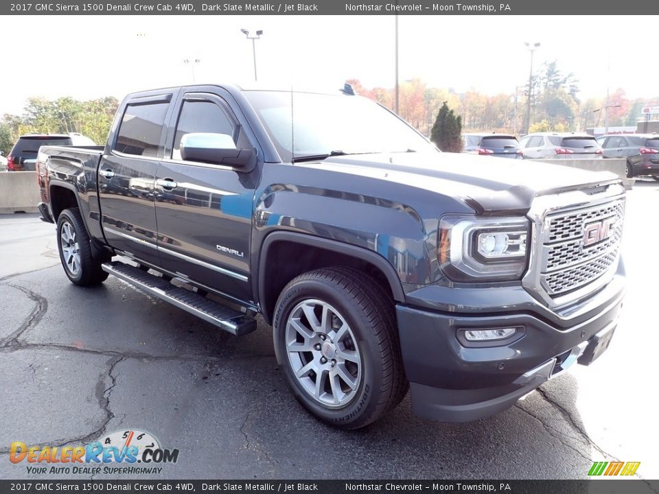 Dark Slate Metallic 2017 GMC Sierra 1500 Denali Crew Cab 4WD Photo #10