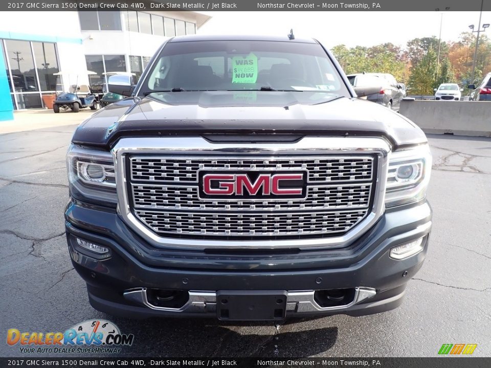 Dark Slate Metallic 2017 GMC Sierra 1500 Denali Crew Cab 4WD Photo #12