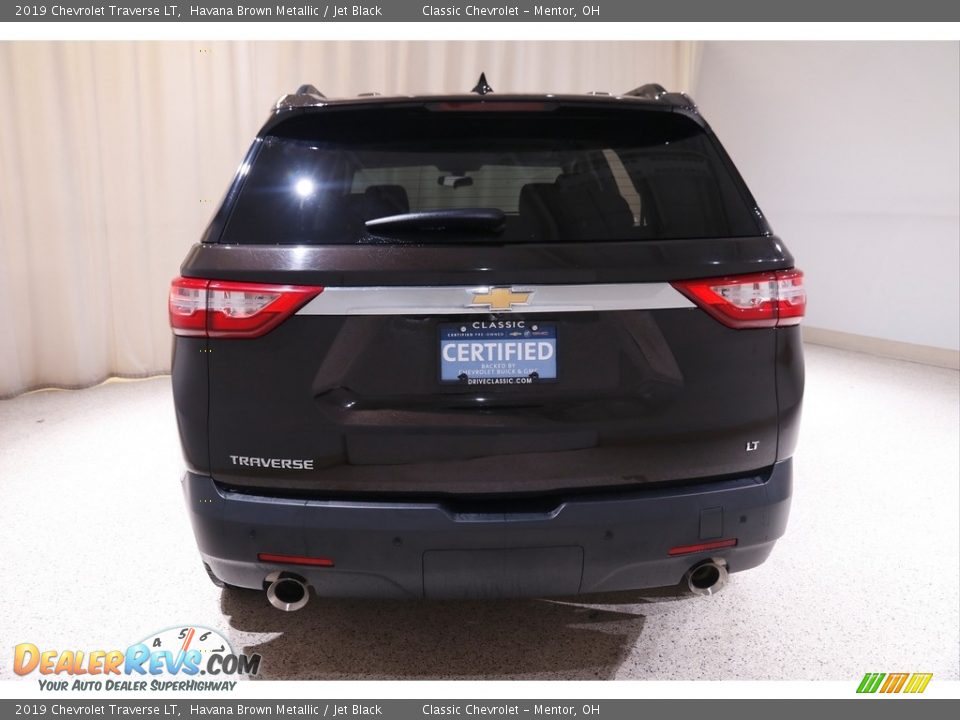 2019 Chevrolet Traverse LT Havana Brown Metallic / Jet Black Photo #18