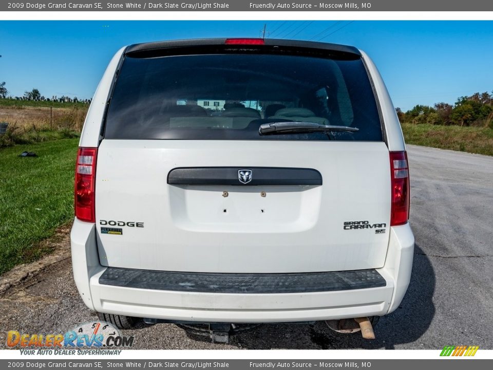 2009 Dodge Grand Caravan SE Stone White / Dark Slate Gray/Light Shale Photo #5