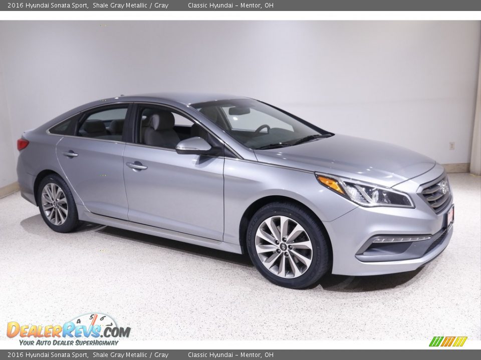 2016 Hyundai Sonata Sport Shale Gray Metallic / Gray Photo #1
