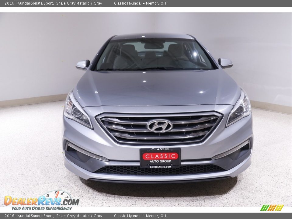 2016 Hyundai Sonata Sport Shale Gray Metallic / Gray Photo #2