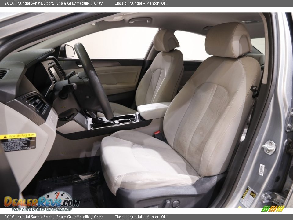2016 Hyundai Sonata Sport Shale Gray Metallic / Gray Photo #5