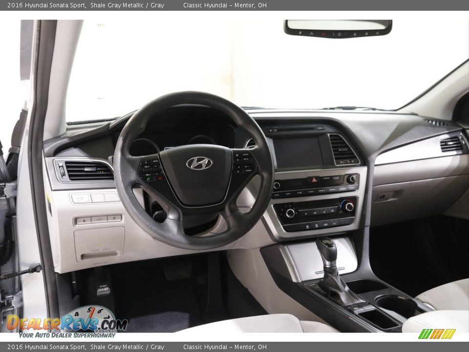 2016 Hyundai Sonata Sport Shale Gray Metallic / Gray Photo #6