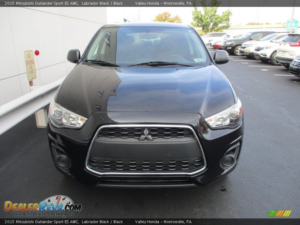 2015 Mitsubishi Outlander Sport ES AWC Labrador Black / Black Photo #9