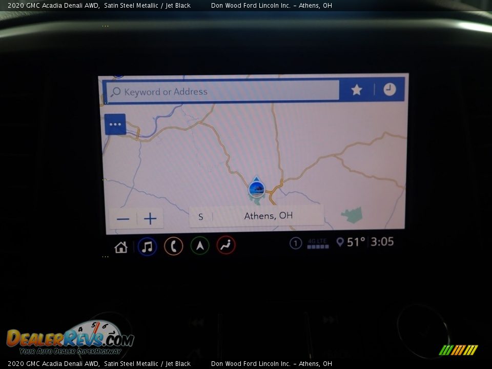 2020 GMC Acadia Denali AWD Satin Steel Metallic / Jet Black Photo #4
