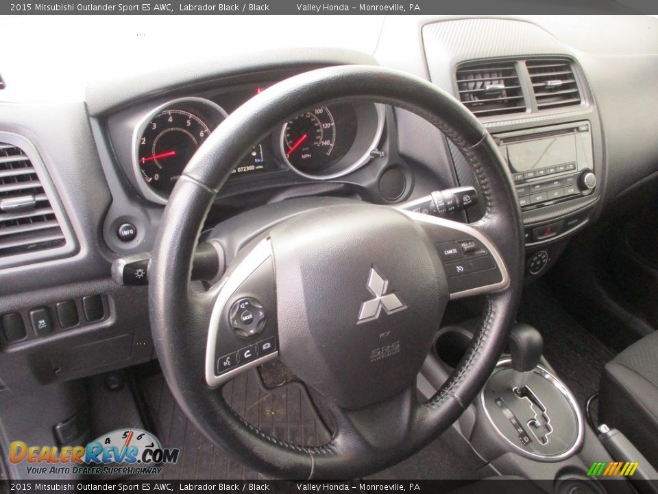 2015 Mitsubishi Outlander Sport ES AWC Steering Wheel Photo #13
