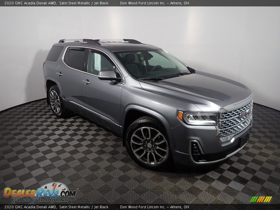 2020 GMC Acadia Denali AWD Satin Steel Metallic / Jet Black Photo #6