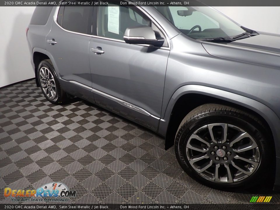 2020 GMC Acadia Denali AWD Satin Steel Metallic / Jet Black Photo #7