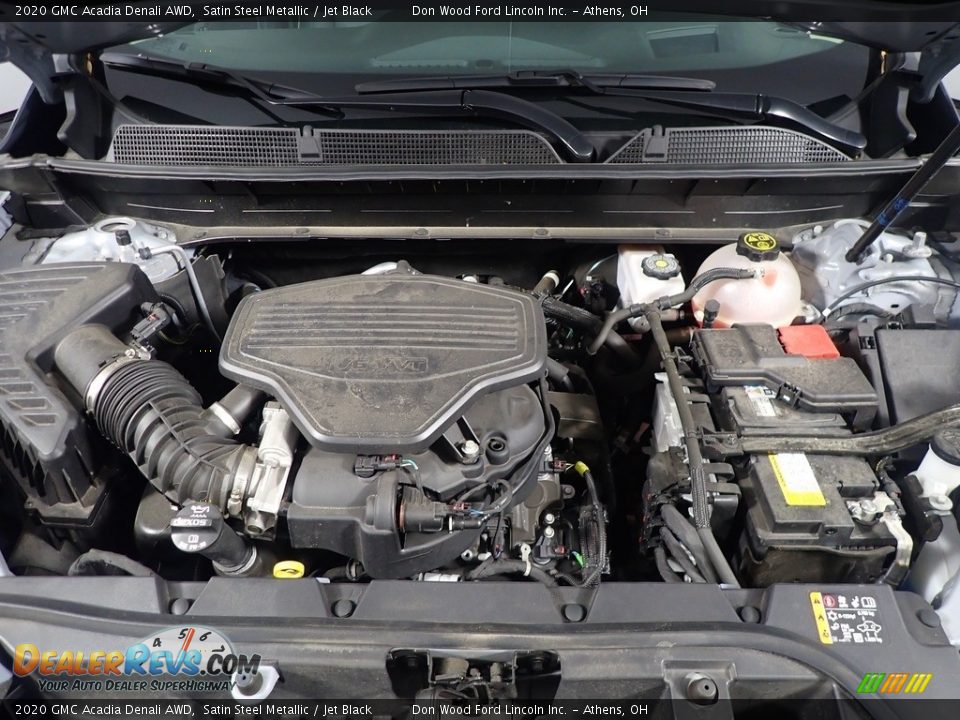 2020 GMC Acadia Denali AWD Satin Steel Metallic / Jet Black Photo #10