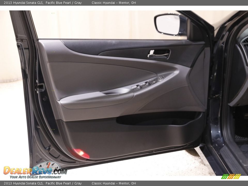 2013 Hyundai Sonata GLS Pacific Blue Pearl / Gray Photo #4