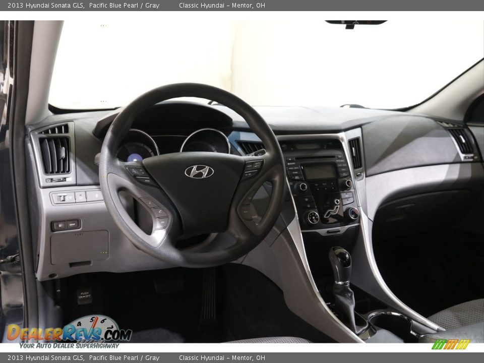 2013 Hyundai Sonata GLS Pacific Blue Pearl / Gray Photo #6
