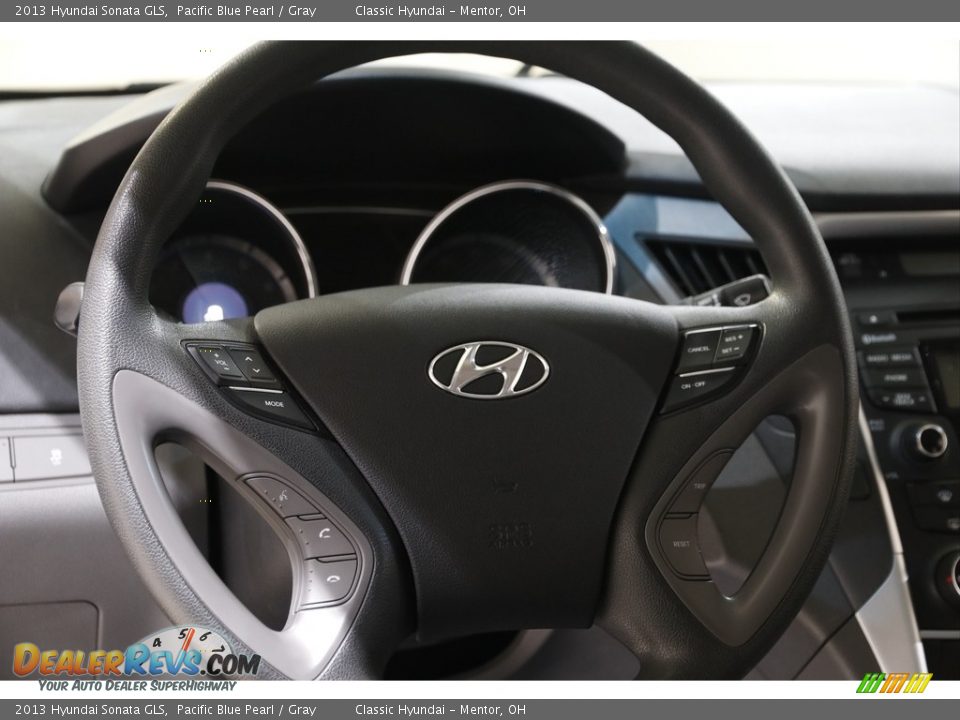 2013 Hyundai Sonata GLS Pacific Blue Pearl / Gray Photo #7