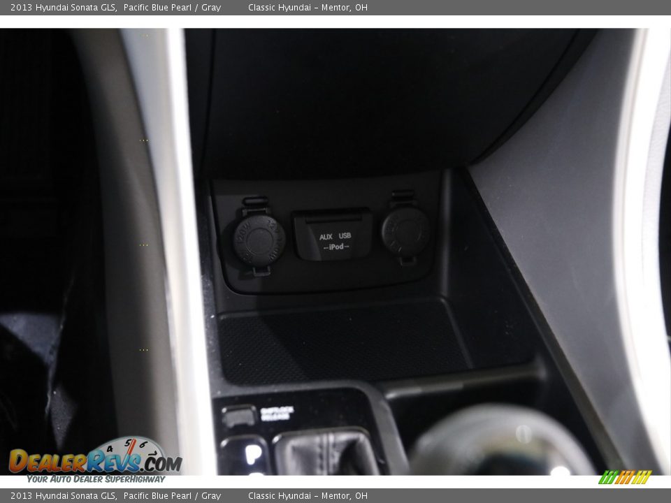 2013 Hyundai Sonata GLS Pacific Blue Pearl / Gray Photo #12