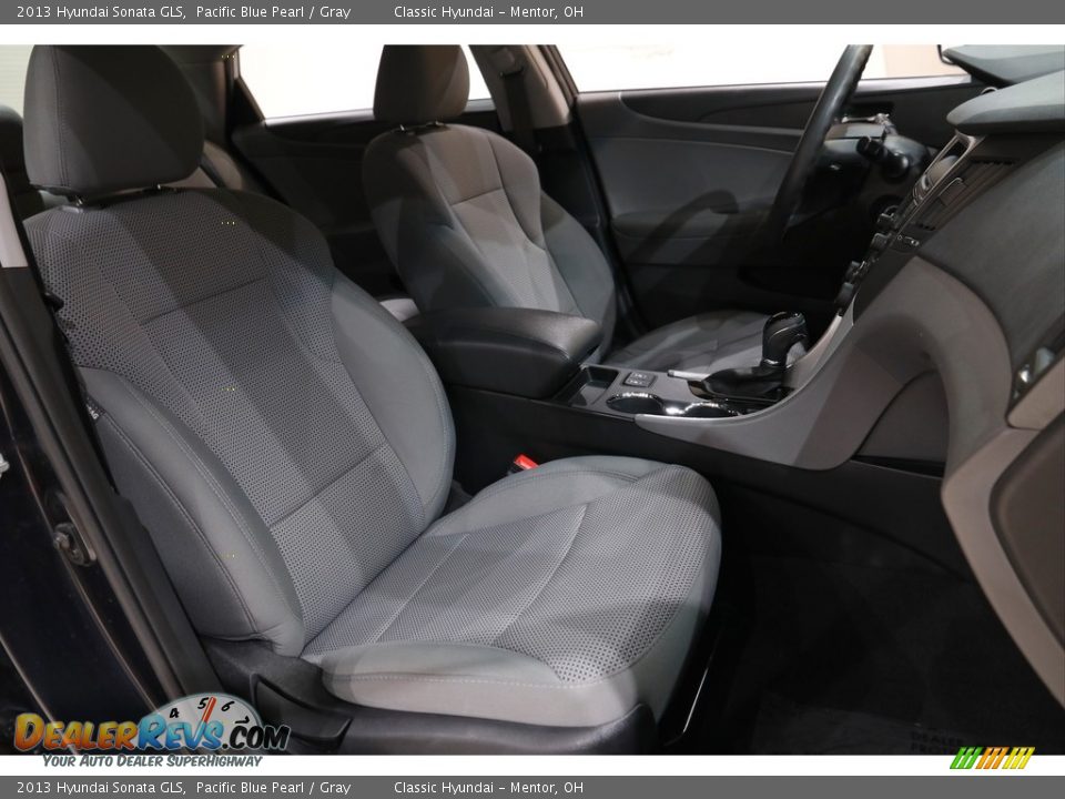 2013 Hyundai Sonata GLS Pacific Blue Pearl / Gray Photo #13