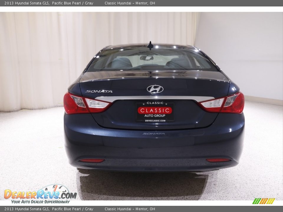 2013 Hyundai Sonata GLS Pacific Blue Pearl / Gray Photo #16