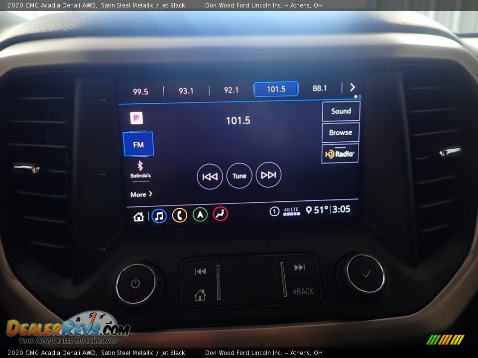2020 GMC Acadia Denali AWD Satin Steel Metallic / Jet Black Photo #31