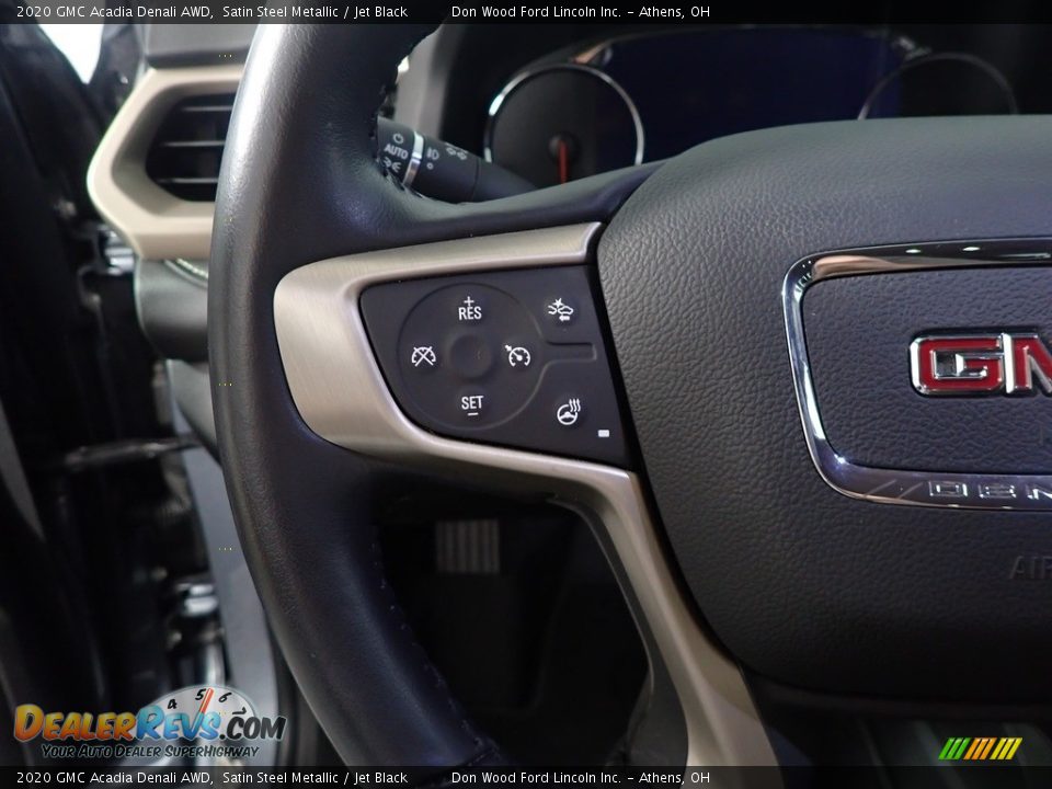 2020 GMC Acadia Denali AWD Satin Steel Metallic / Jet Black Photo #34