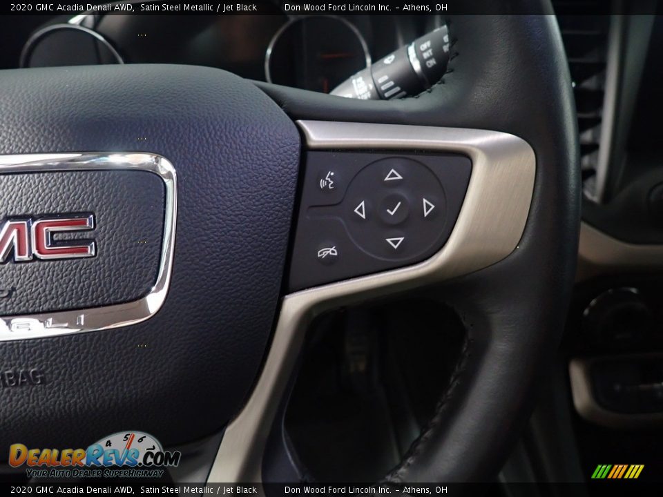 2020 GMC Acadia Denali AWD Satin Steel Metallic / Jet Black Photo #35
