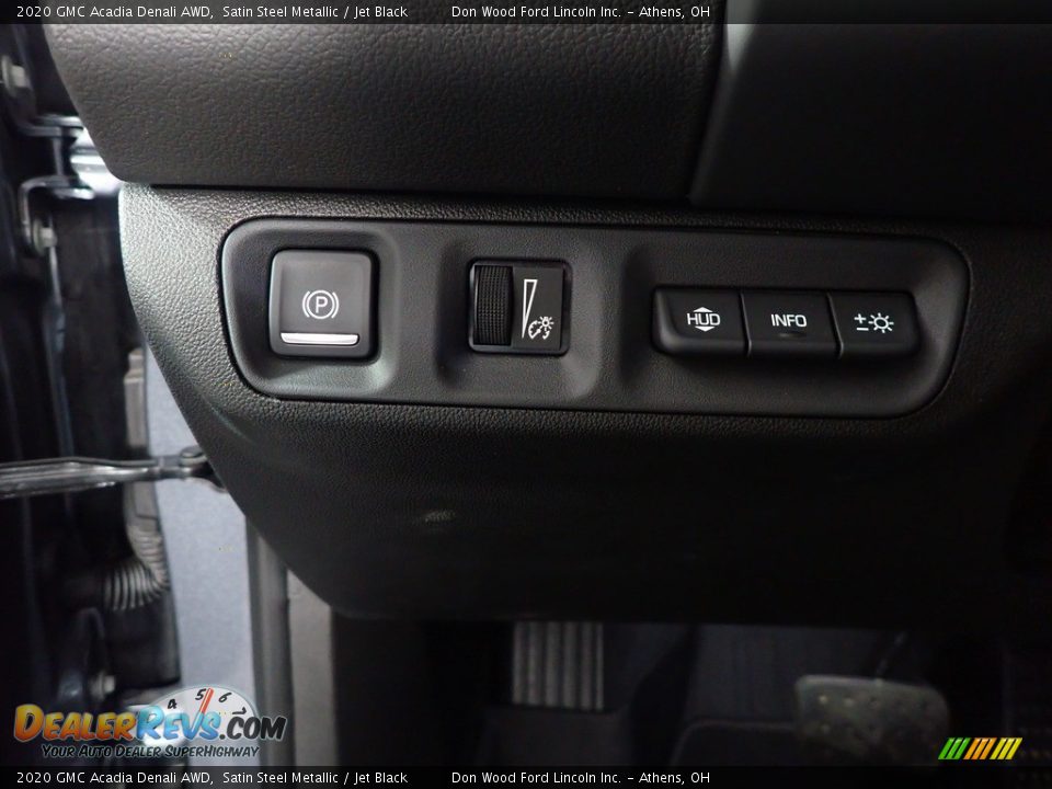 2020 GMC Acadia Denali AWD Satin Steel Metallic / Jet Black Photo #36