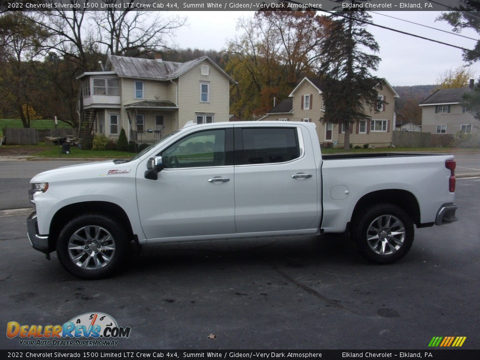 Summit White 2022 Chevrolet Silverado 1500 Limited LTZ Crew Cab 4x4 Photo #6