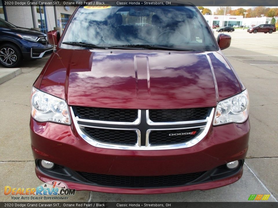 2020 Dodge Grand Caravan SXT Octane Red Pearl / Black Photo #2