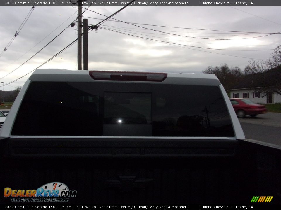 2022 Chevrolet Silverado 1500 Limited LTZ Crew Cab 4x4 Summit White / Gideon/­Very Dark Atmosphere Photo #10