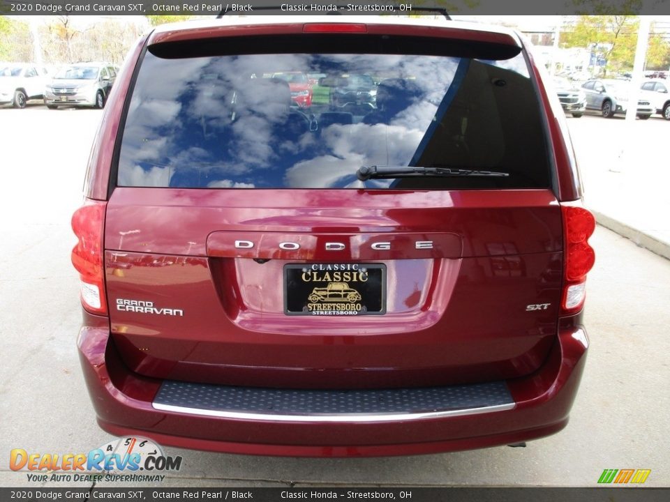 2020 Dodge Grand Caravan SXT Octane Red Pearl / Black Photo #8