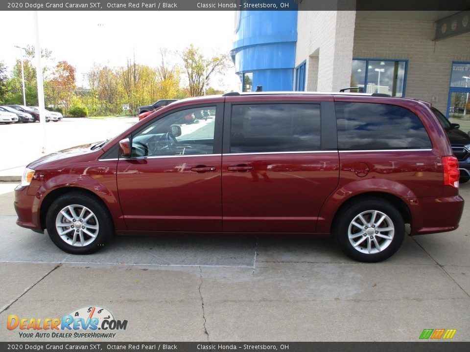 2020 Dodge Grand Caravan SXT Octane Red Pearl / Black Photo #10