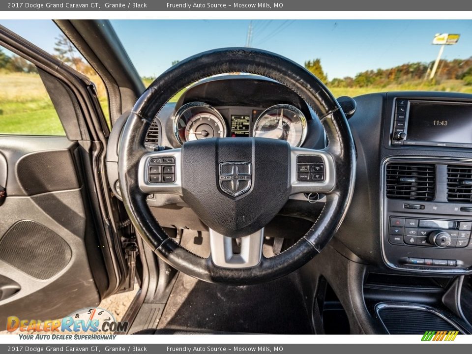 2017 Dodge Grand Caravan GT Granite / Black Photo #33