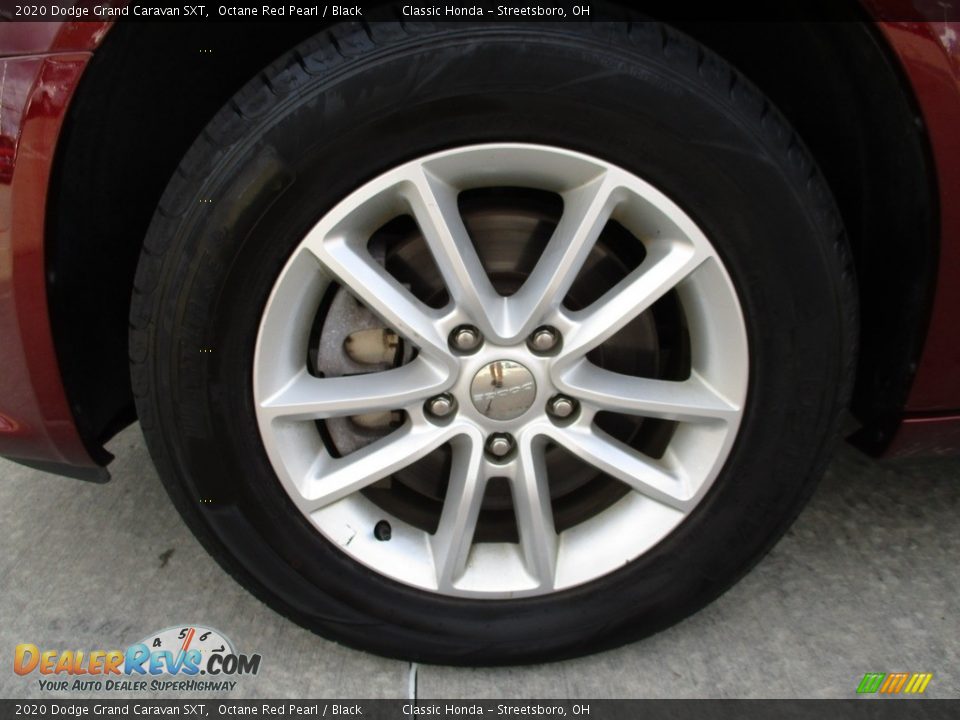 2020 Dodge Grand Caravan SXT Octane Red Pearl / Black Photo #12