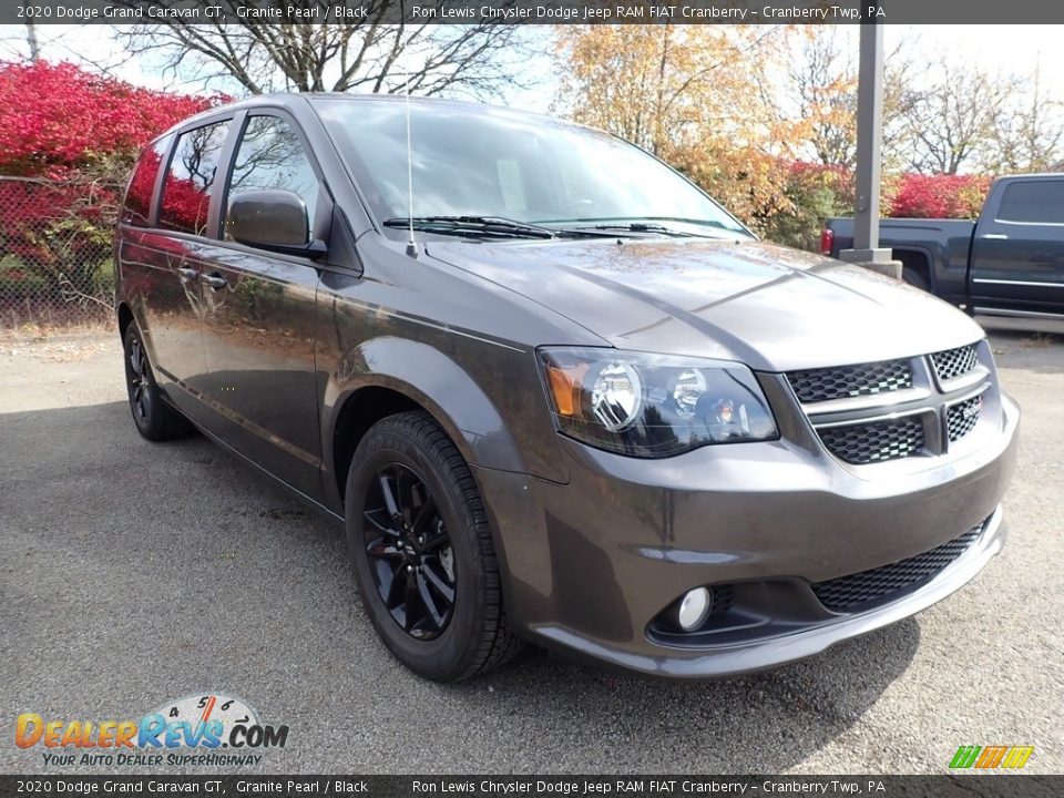 Front 3/4 View of 2020 Dodge Grand Caravan GT Photo #2