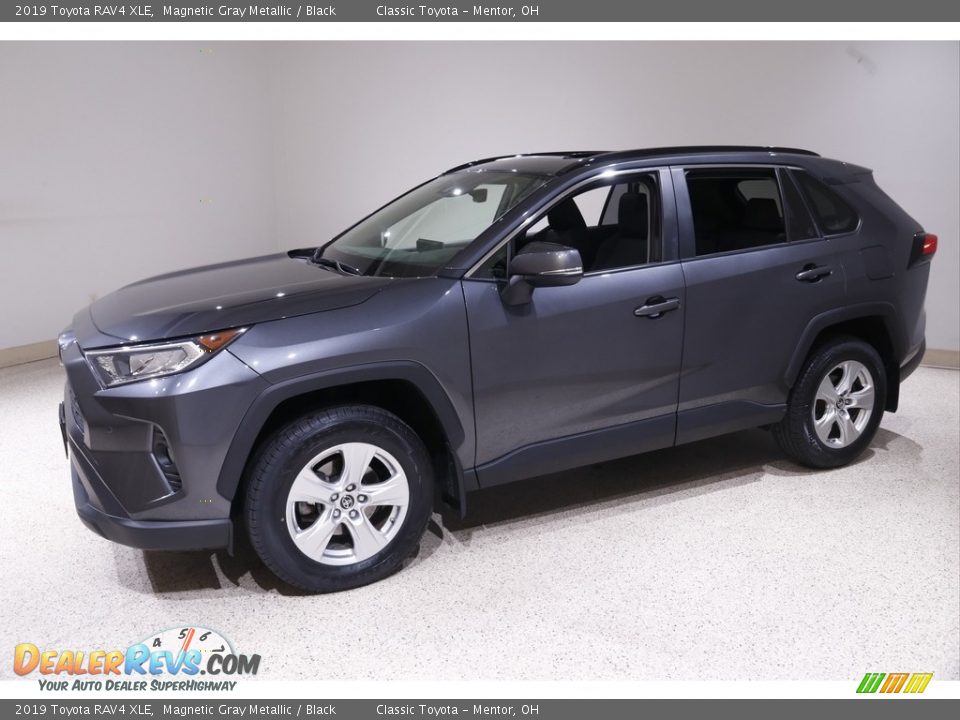 2019 Toyota RAV4 XLE Magnetic Gray Metallic / Black Photo #3